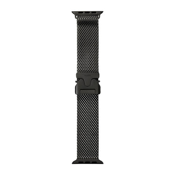 SATURN LOOP Watch Strap for Apple Watch Series 4-10 & SE & ULTRA - ROCK BLACK