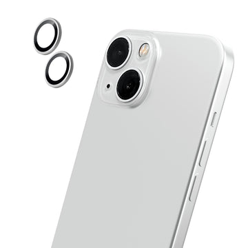 PRIME GLASS CAMERA RING PROTECTOR for iPhone 15 Series - SILVER