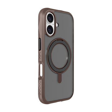 CRYSTAL MATTER case for iPhone 16 Series - earthbrown