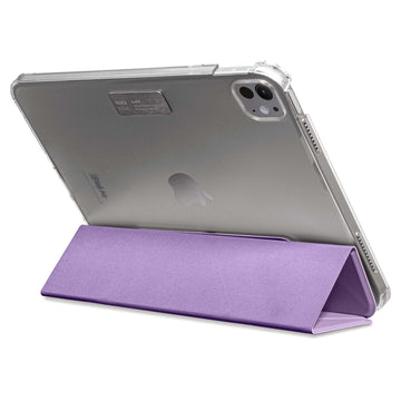 HUEX FOLIO Versatile Stand case with Stylus Pen Slot for iPad Pro 11-inch (2024) - PURPLE