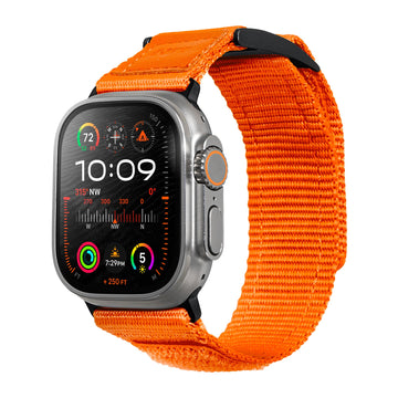 CHAMPS SPORT Watch Strap for Apple Watch Series 4-10 & SE & ULTRA - ORANGE