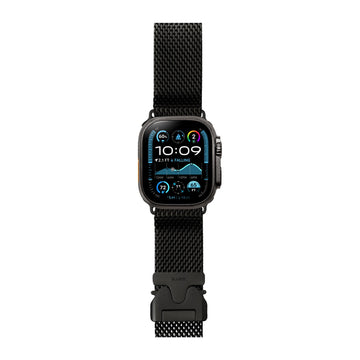 SATURN LOOP  Watch Strap for Apple Watch Series 4-10 & SE & ULTRA - ROCK BLACK