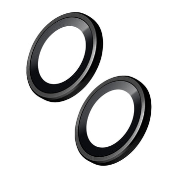 PRIME GLASS CAMERA RING PROTECTOR for iPhone 15 Series - BLACK