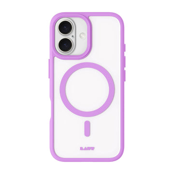 HUEX PROTECT case for iPhone 16 Series - bright pink