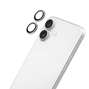 PRIME GLASS CAMERA RING PROTECTOR for iPhone 16 Series - sliver