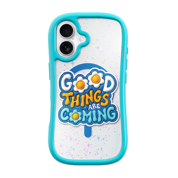 POP LOVIE case for iPhone 16 Series - cool blue