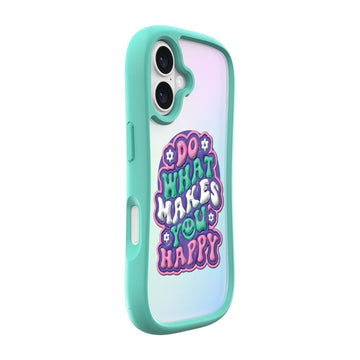 POP LOVIE case for iPhone 16 Series - happy mint