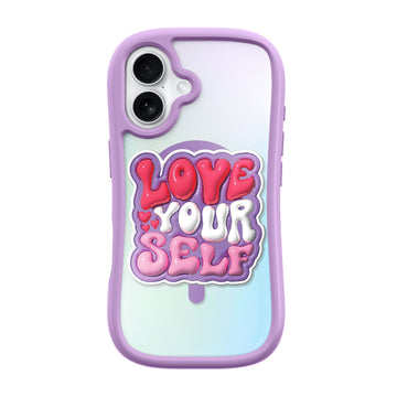 POP LOVIE case for iPhone 16 Series - lovely purple