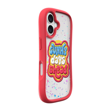 POP LOVIE case for iPhone 16 Series - sunny red