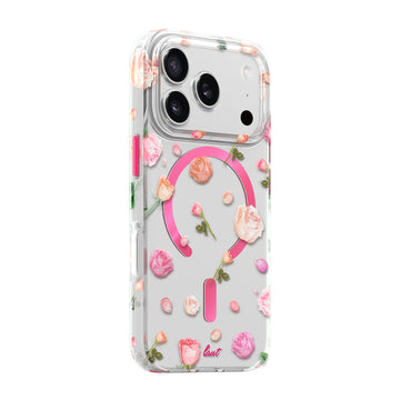 BLOSSOM LUXE case for iPhone 17 Series - PINK ROSES