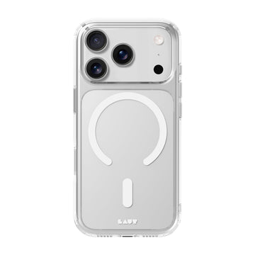 CRYSTAL FLURO case for iPhone 17 Series - CLEAR LIGHT GREY