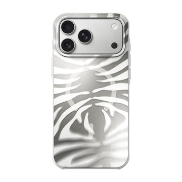 HUEX WAVE case for iPhone 18 Pro Series - PEARL ZEBRA