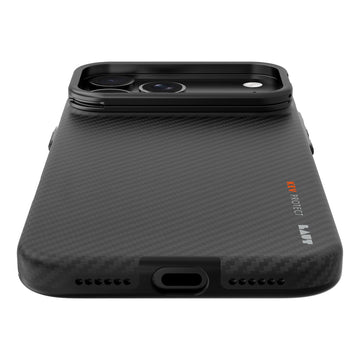 KEV PROTECT Aramid Fiber case for iPhone 18 Pro Series - BLACK