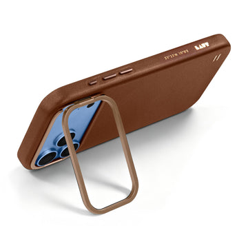 LUXEDGE case for iPhone 18 Pro Series - COCOA BROWN