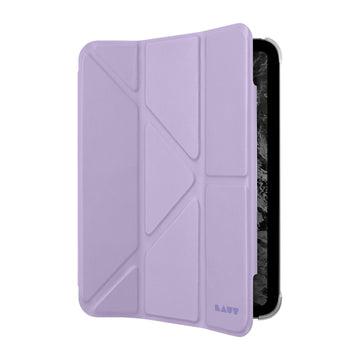 HUEX FOLIO Versatile Stand case with Stylus Pen Slot for iPad mini 7 / iPad mini 6 - PURPLE