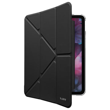 HUEX FOLIO Versatile Stand case with Stylus Pen Slot for iPad Pro 11-inch (2024) - BLACK