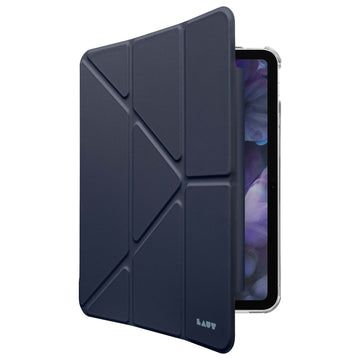 HUEX FOLIO Versatile Stand case with Stylus Pen Slot for iPad Pro 13-inch (2024) - NAVY