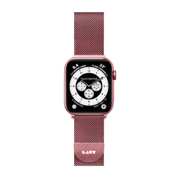 Steel Loop Watch Strap for Apple Watch Series 4-10 & SE & ULTRA - Rose Gold
