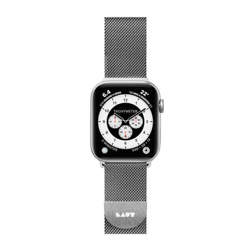 Steel Loop Watch Strap for Apple Watch Series 4-10 & SE & ULTRA - Silver