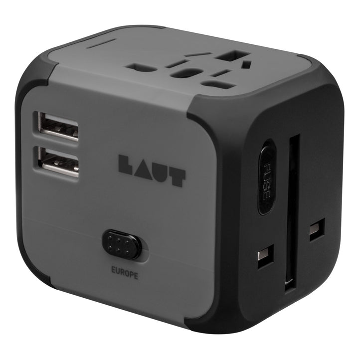 LAUT-WORLD ADAPTER-Power-For Smartphone & Tablet