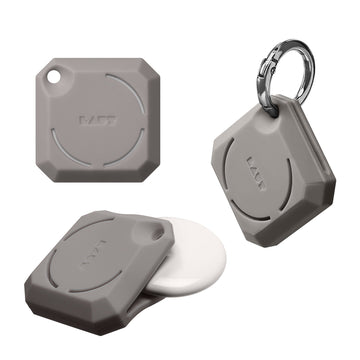HUEX GEM case for AirTag - GREY