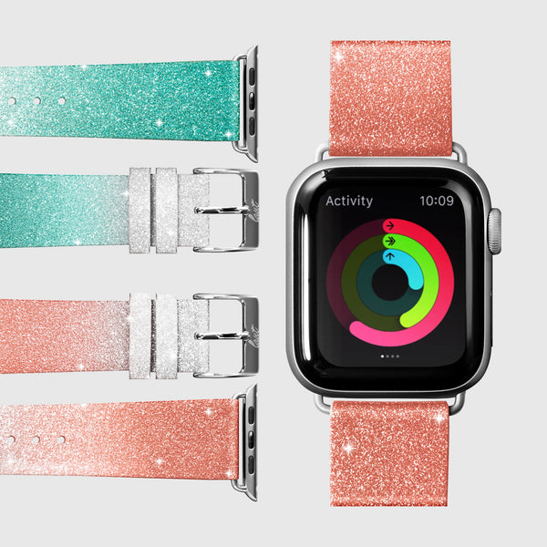 OMBRE SPARKLE Watch Strap for Apple Watch Series 4-10 & SE & ULTRA