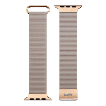 NOVI LUXE Watch Strap for Apple Watch Series 4-10 & SE & ULTRA - Beige