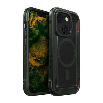 CRYSTAL MATTER 3 case Compatible with MagSafe for iPhone 14 Series - Forest Green
