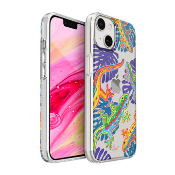 CRYSTAL PALETTE case for iPhone 14 Series - Lizard