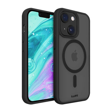 HUEX PROTECT case Compatible with MagSafe for iPhone 14 Series - Black