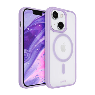 HUEX PROTECT case Compatible with MagSafe for iPhone 14 Series - Lavender