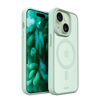 HUEX PROTECT case for iPhone 15 Series - MINT