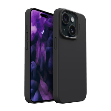 HUEX SLIM case for iPhone 15 Series - BLACK