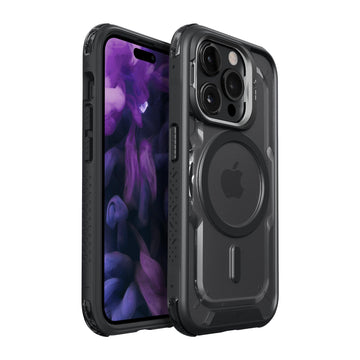 CRYSTAL MATTER case for iPhone 15 Series - BLACK