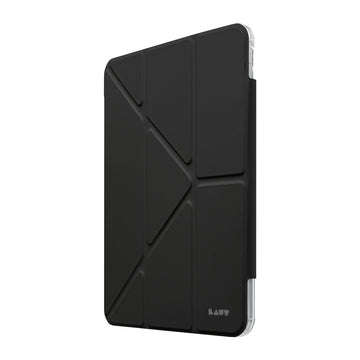 HUEX FOLIO Versatile Stand case with Stylus Pen Slot for iPad 10.9-inch ((A16) 11th Gen, 2025 / 10th Gen, 2022) - BLACK