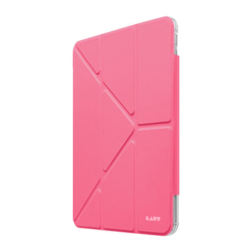 HUEX FOLIO Versatile Stand case with Stylus Pen Slot for iPad 10.9-inch ((A16) 11th Gen, 2025 / 10th Gen, 2022) - PINK