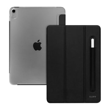 HUEX FOLIO case with Pencil Holder for iPad 10.9-inch ((A16) 11th Gen, 2025 / 10th Gen, 2022) - Black